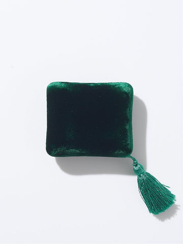 Emerald Velvet Jewellery box