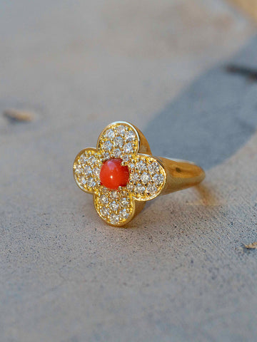 Coral Venice Ring