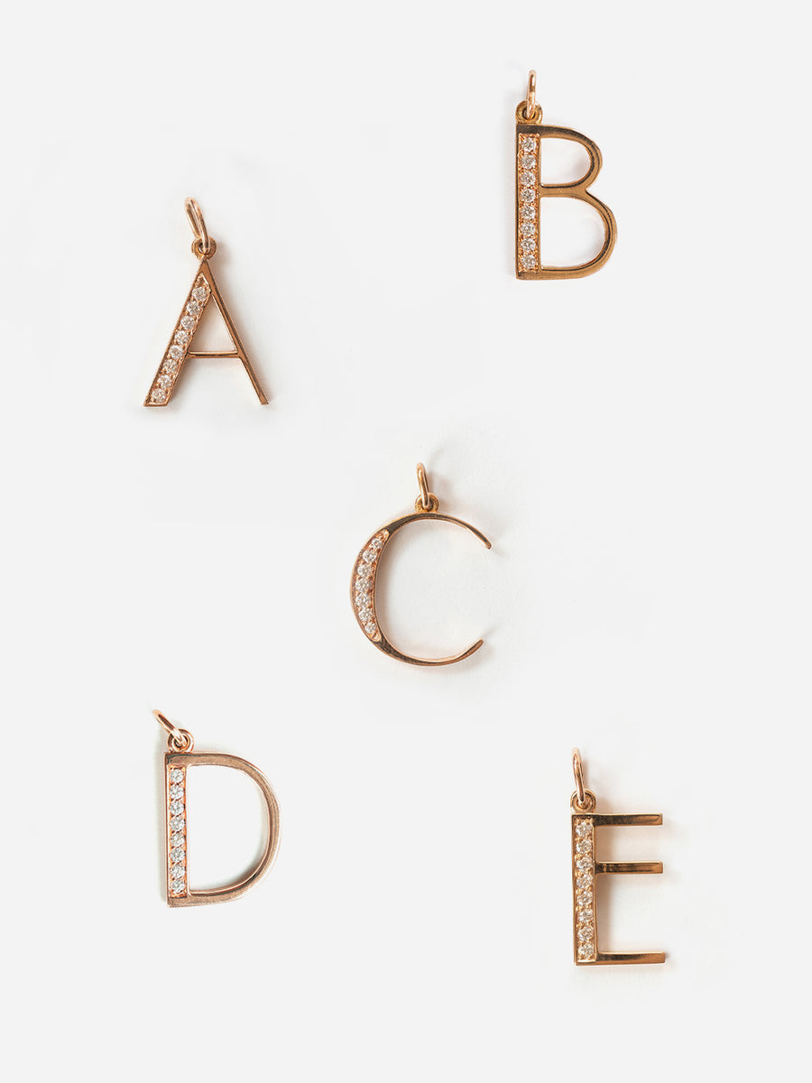 Deco Initial Necklace